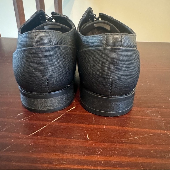 Calvin Klein Benton 2 Black textured oxford men’s dress shoes size 9 - Picture 8 of 13